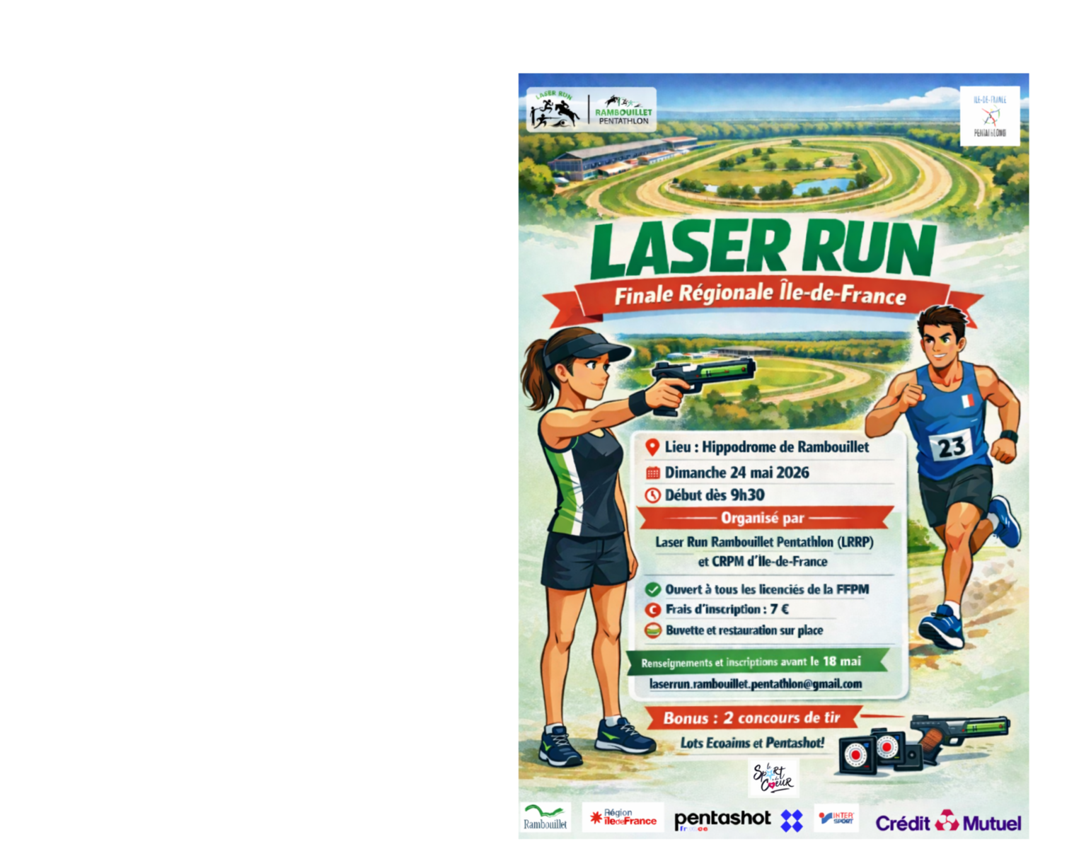 Finale régionale Île-de-France de Laser Run
