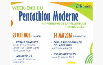 Week-end du Pentathlon Moderne et du Laser Run 23-24 mai 2026